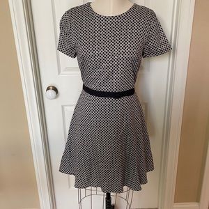 Black and White CeCe Dress